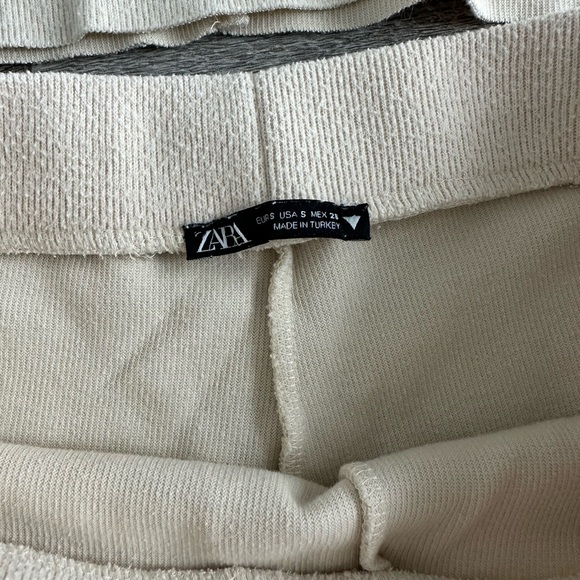 Zara Ecru Lounge Set - Size Small - Picture 7 of 9